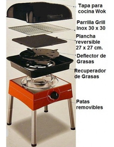 Grill multifunzione barbecue. Midland