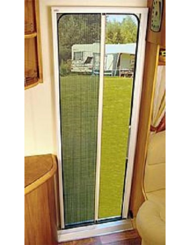 Moustiquaire de porte en plissé REMIcare II l 650 x L 2000 cadre