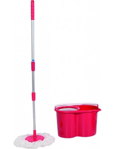 DUETT red bucket and mop