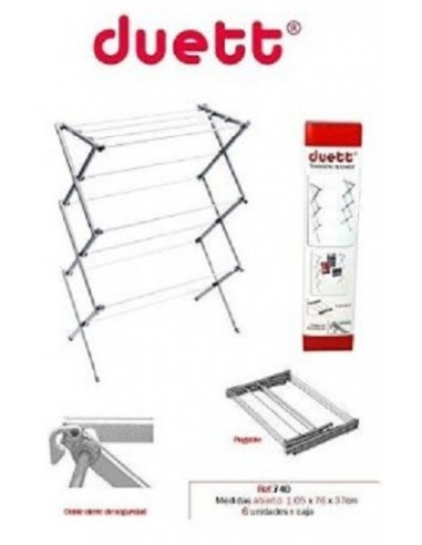 DUETT folding clothesline