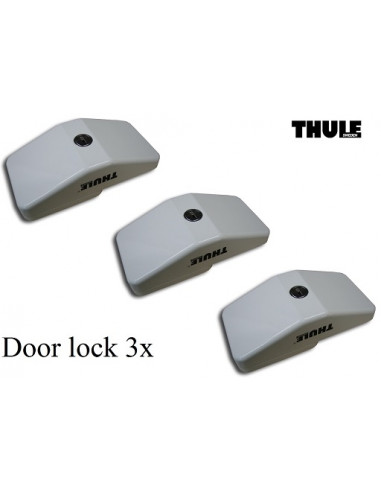 Dreifach Cerradura Türschloss 3x THULE