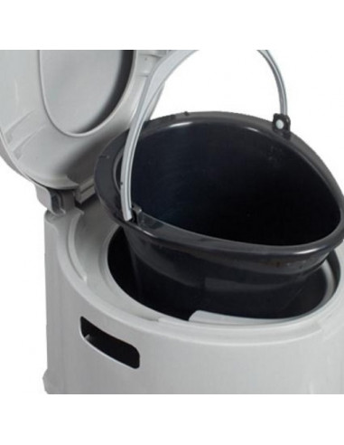 Brunner 'Optitoil' 7 liter portable toilet with seat and lid