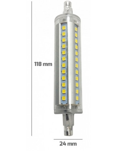 Lampadina LED R7S 360 ° luce fredda EDM 118MM