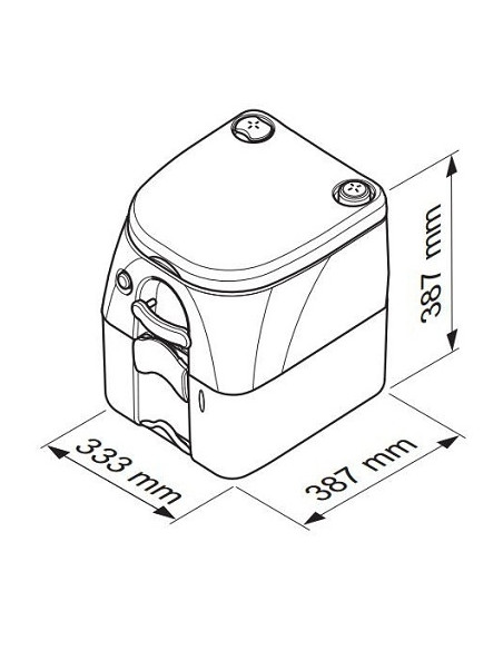 DOMETIC 972 WC QUÍMICO POTTY