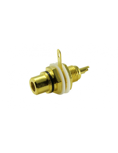 Hembra RCA coaxial de base