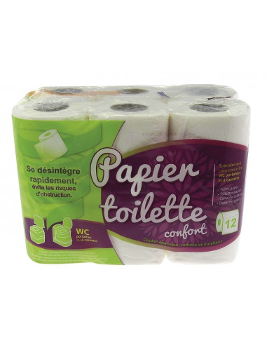 Toilettenpapierlösliche Chemietoilette-12 Einheiten