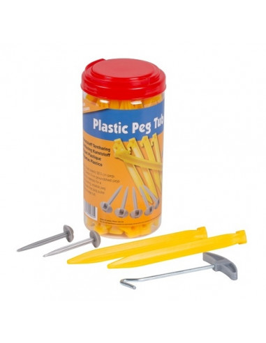 Plastic pickets pack 31 pcs Kampa