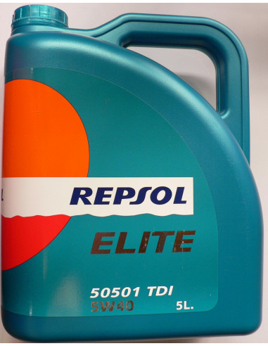 Aceite Repsol Coche Elite - 5 Litros