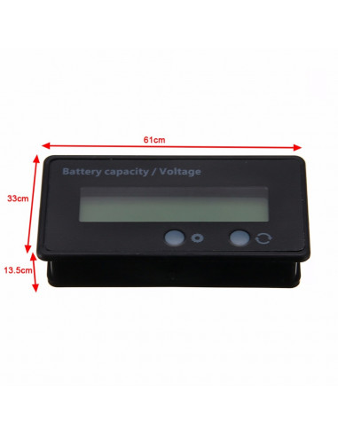 12V Indicateur Capacité de la batterie Affichage du testeur de