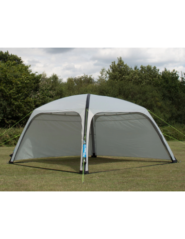 Röhrenluftzelt 4x4 Meter. Luftschutz. Kampa
