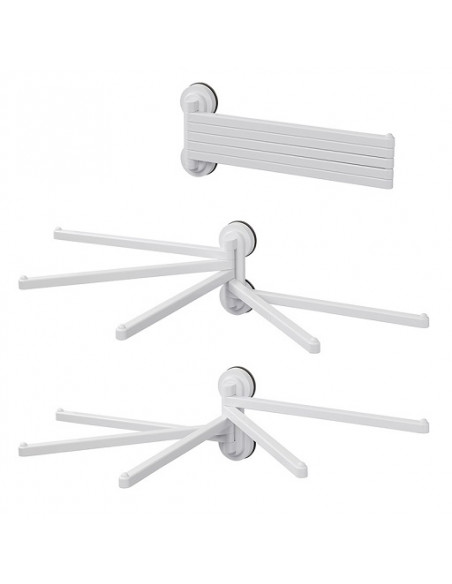 Towel rack with rotating suction cups Pro Plus.