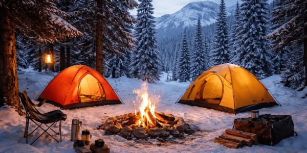 Camping en invierno